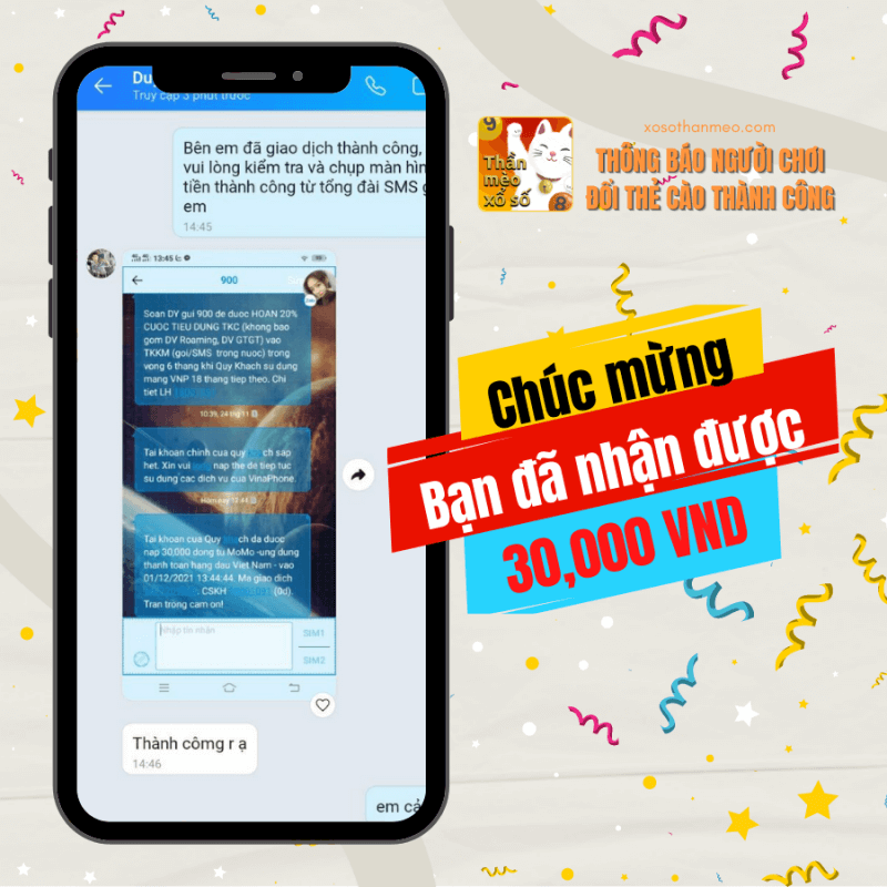 Cập nhật danh sách người chơi trúng thưởng tháng 11/2021