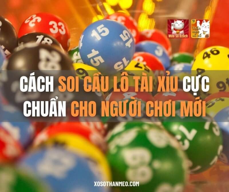 Cách soi cầu lô tài xỉu cực chuẩn cho người chơi xổ số