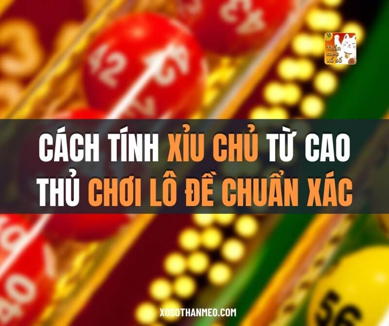 Cách tính xỉu chủ từ cao thủ chơi lô đề chuẩn xác