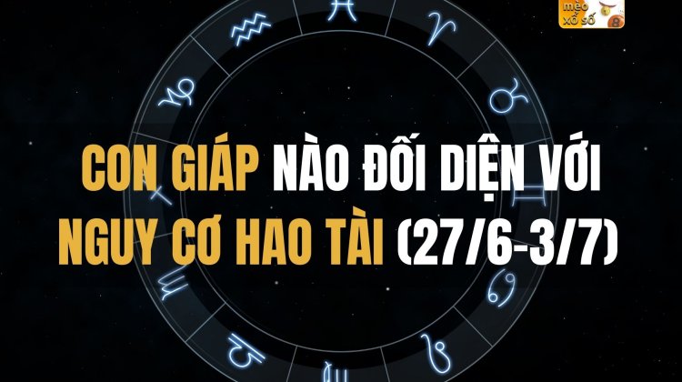 Con giáp nào đối diện với nguy cơ hao tài (27/6-3/7)