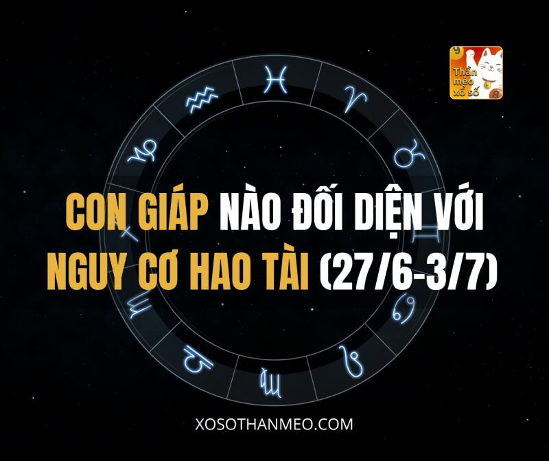 Con giáp nào đối diện với nguy cơ hao tài (27/6-3/7)