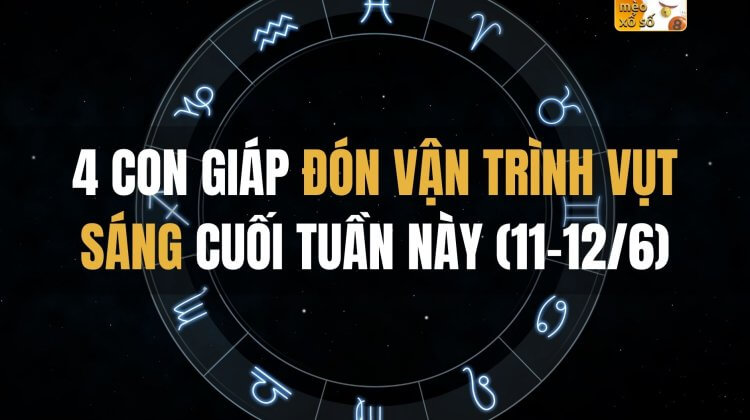 4 con giáp đón vận trình vụt sáng cuối tuần này (11-12/6)