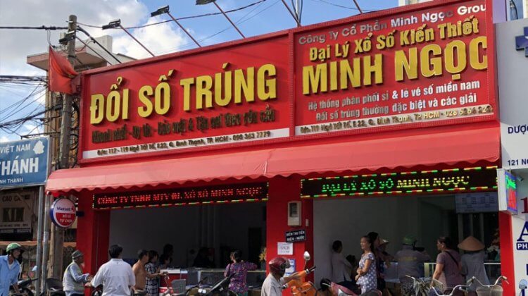 Đại lý bán vé số