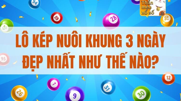 Lô kép nuôi khung 3 ngày đẹp nhất như thế nào?