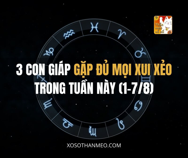 3 con giáp gặp đủ mọi xui xẻo trong tuần này (1-7/8)