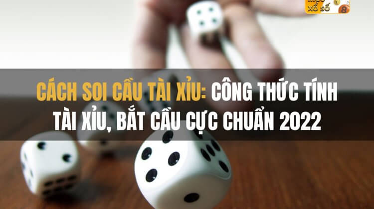 Cách soi cầu tài xỉu: Công thức tính tài xỉu, bắt cầu cực chuẩn