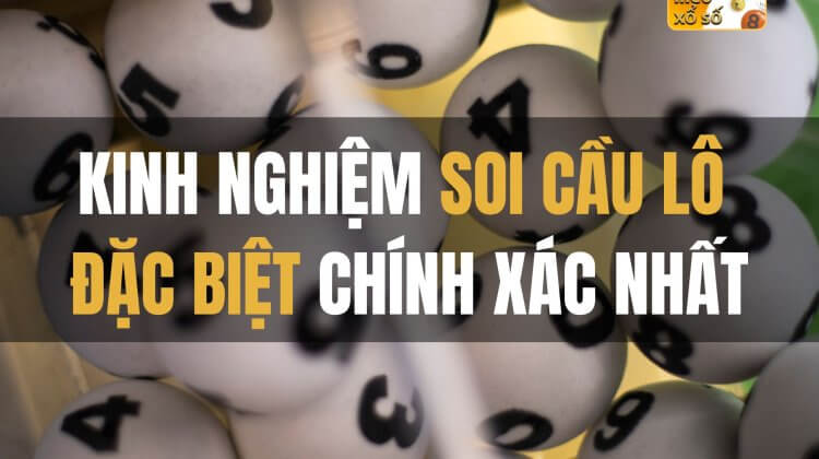 Kinh nghiệm soi cầu lô đặc biệt chính xác nhất