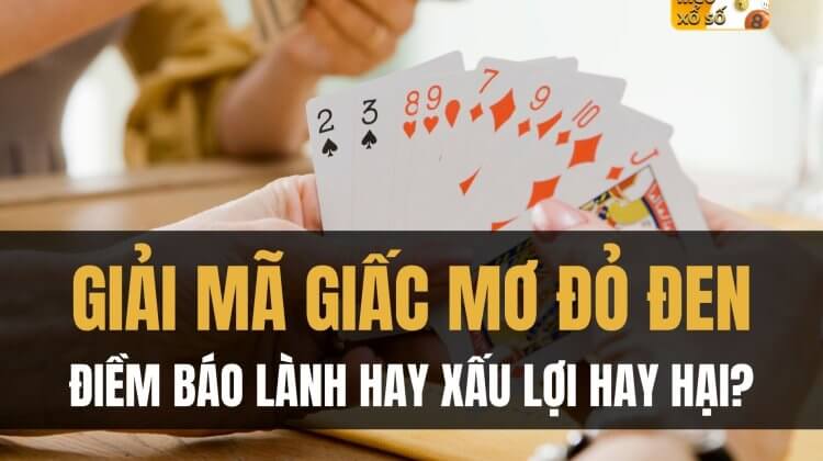 Giải mã giấc mơ đỏ đen: điềm báo lành hay xấu, lợi hay hại?