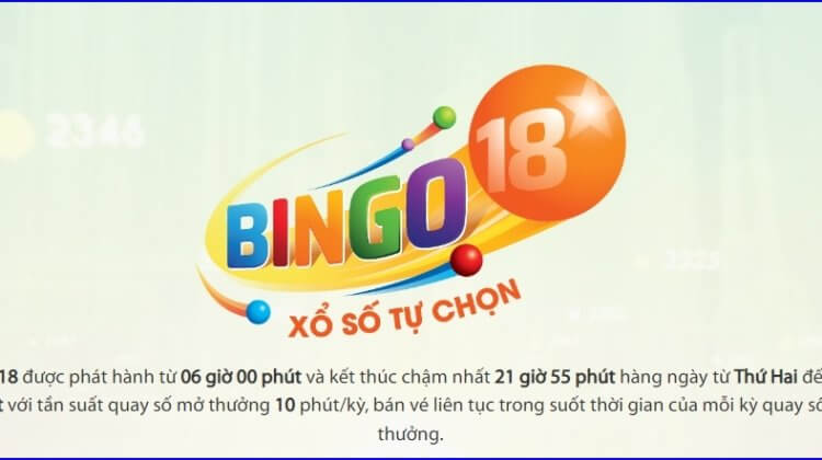 Xổ số tự chọn Bingo18: cách chơi và cơ cấu