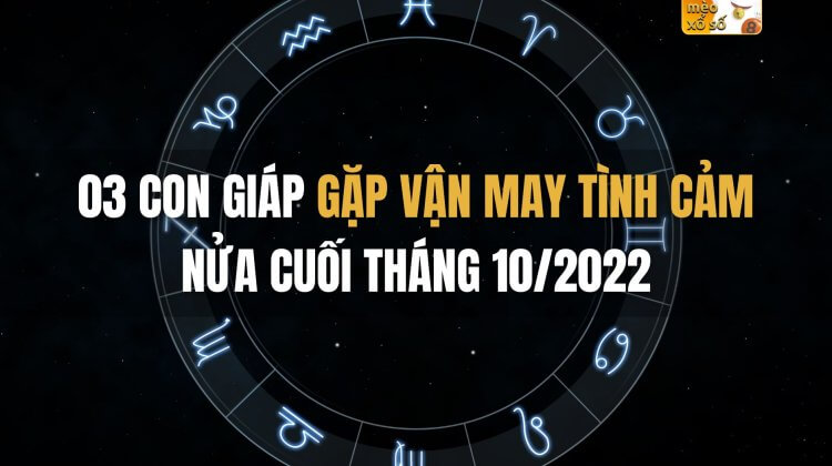 03 con giáp gặp vận may tình cảm nửa cuối tháng 10/2022