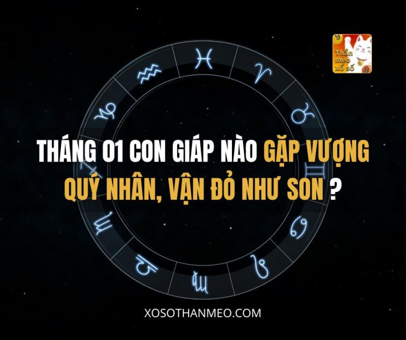 Tháng 01 con giáp nào gặp vượng quý nhân, vận đỏ như son?