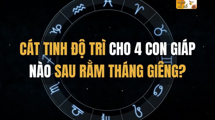 Ai sẽ là con giáp may mắn sau Rằm tháng Giêng 2023? Những con giáp nào sẽ gặt hái được thành quả tốt đẹp trong tháng 1 đầu năm Quý Mão?