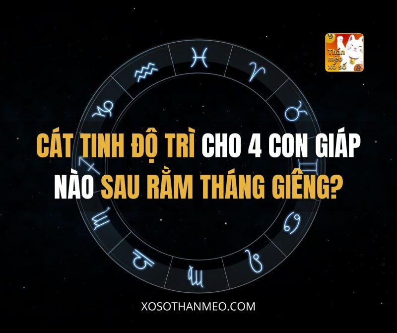 Ai sẽ là con giáp may mắn sau Rằm tháng Giêng 2023? Những con giáp nào sẽ gặt hái được thành quả tốt đẹp trong tháng 1 đầu năm Quý Mão?