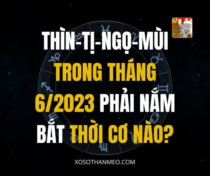 Tuổi Thìn, Tuổi Tị, Tuổi Ngọ, Tuổi Mùi trong tháng 6/2023 phải nắm bắt thời cơ nào?