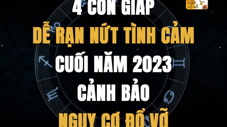 4 con giáp dễ rạn nứt tình cảm cuối năm 2023