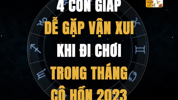 Top 4 con giáp dễ gặp vận xui khi đi chơi trong tháng Cô hồn 2023