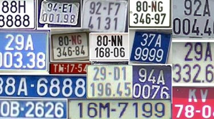 3 lưu ý khi chọn biển số xe hợp phong thủy