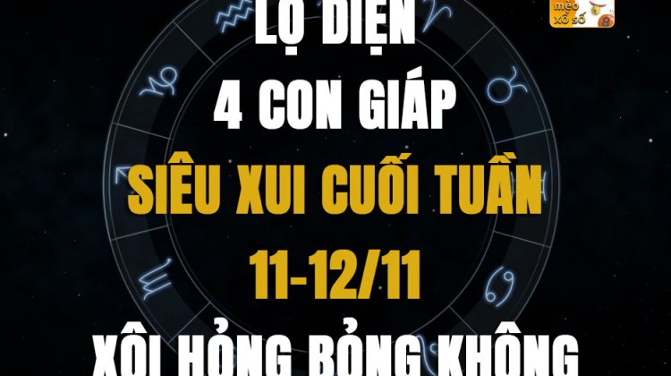 Lộ diện 4 con giáp siêu xui cuối tuần này 11-12/11, xôi hỏng bỏng không