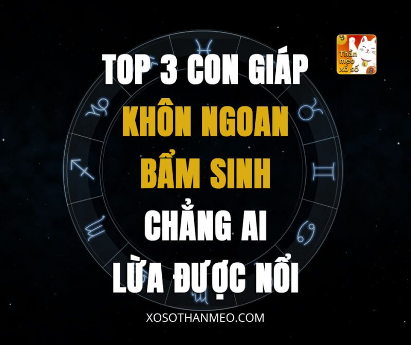 Top 3 con giáp khôn ngoan bẩm sinh, chẳng ai lừa được nổi