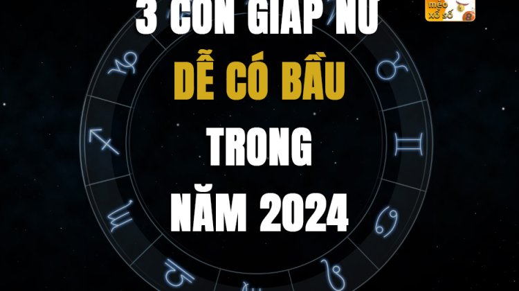 3 con giáp nữ dễ có bầu trong năm 2024