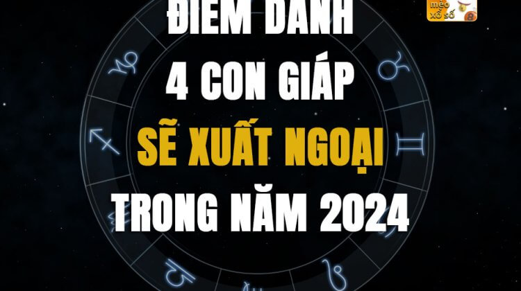 Điểm danh 4 con giáp sẽ xuất ngoại trong năm 2024