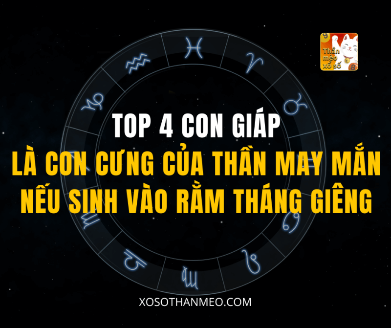 Top 4 con giáp là con cưng của thần May mắn: Sinh nhật vào Rằm tháng Giêng