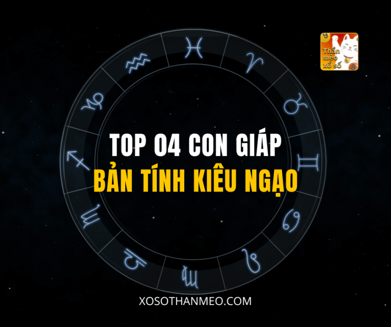 TOP 04 CON GIÁP BẢN TÍNH KIÊU NGẠO