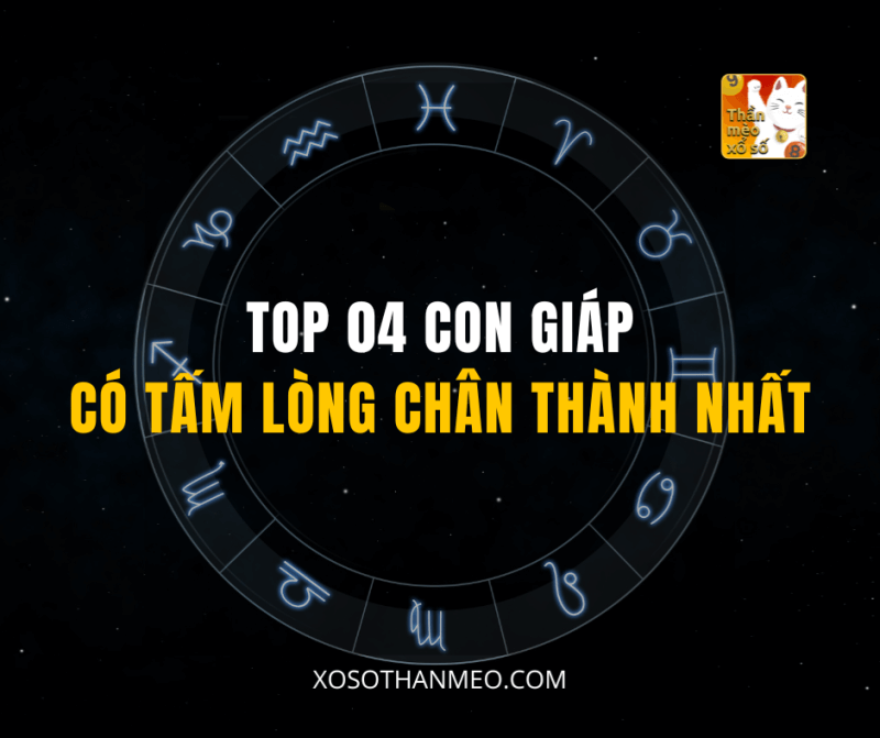 TOP 04 CON GIÁP CÓ TẤM LÒNG CHÂN THÀNH NHẤT