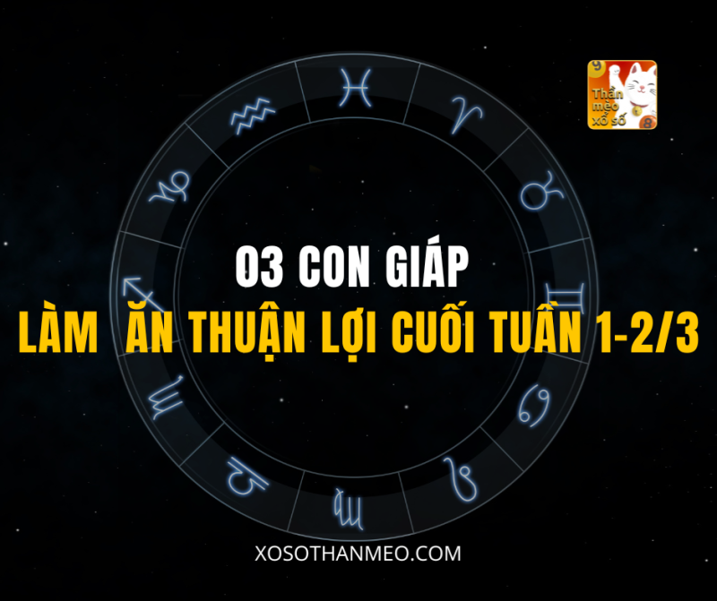 03 CON GIÁP LÀM ĂN THUẬN LỢI CUỐI TUẦN 1-2/3