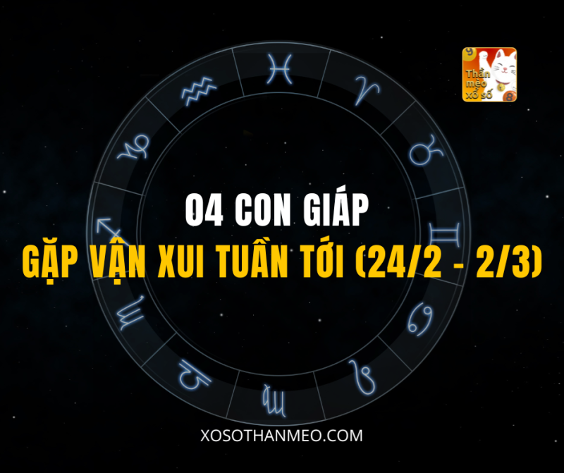 04 CON GIÁP GẶP VẬN XUI TUẦN TỚI (24/2 - 2/3)