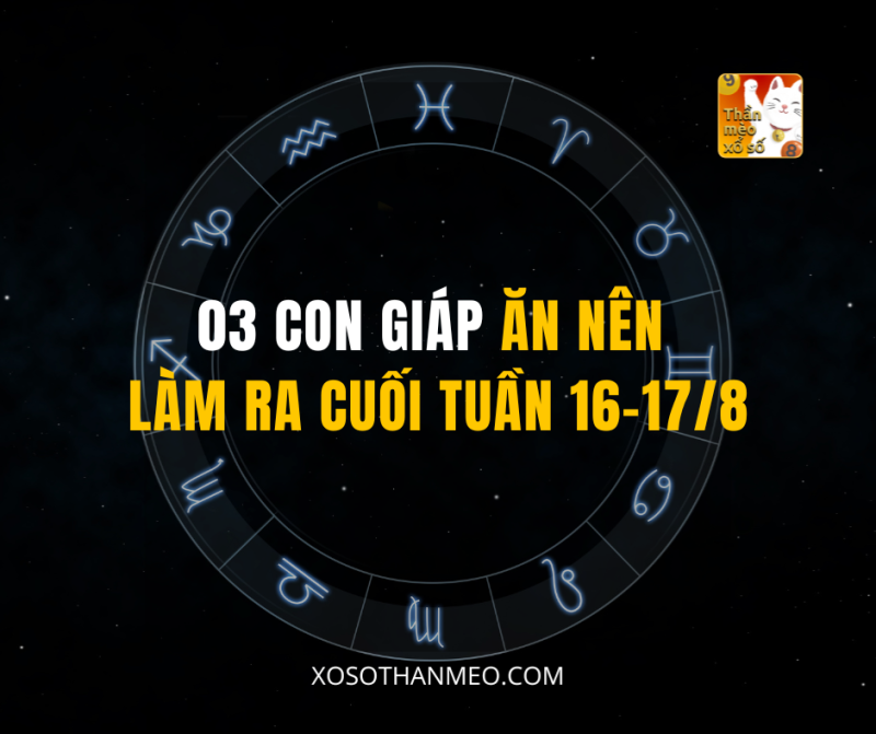 03 CON GIÁP ĂN NÊN LÀM RA CUỐI TUẦN 16-17/8
