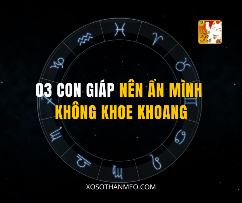 03 CON GIÁP NÊN ẨN MÌNH KHÔNG KHOE KHOANG