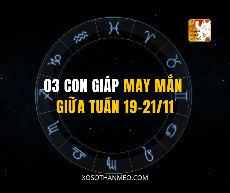 03 CON GIÁP MAY MẮN GIỮA TUẦN 19-21/11