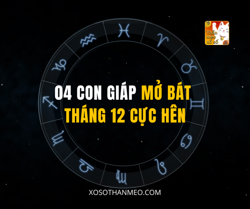 04 CON GIÁP MỞ BÁT THÁNG 12 CỰC HÊN