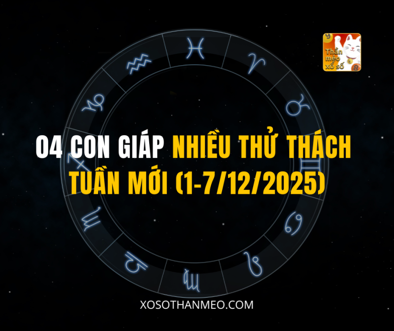 04 CON GIÁP NHIỀU THỬ THÁCH TUẦN MỚI (1–7/12/2025)