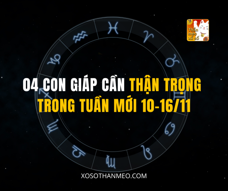 04 CON GIÁP CẦN THẬN TRỌNG TRONG TUẦN MỚI 10-16/11