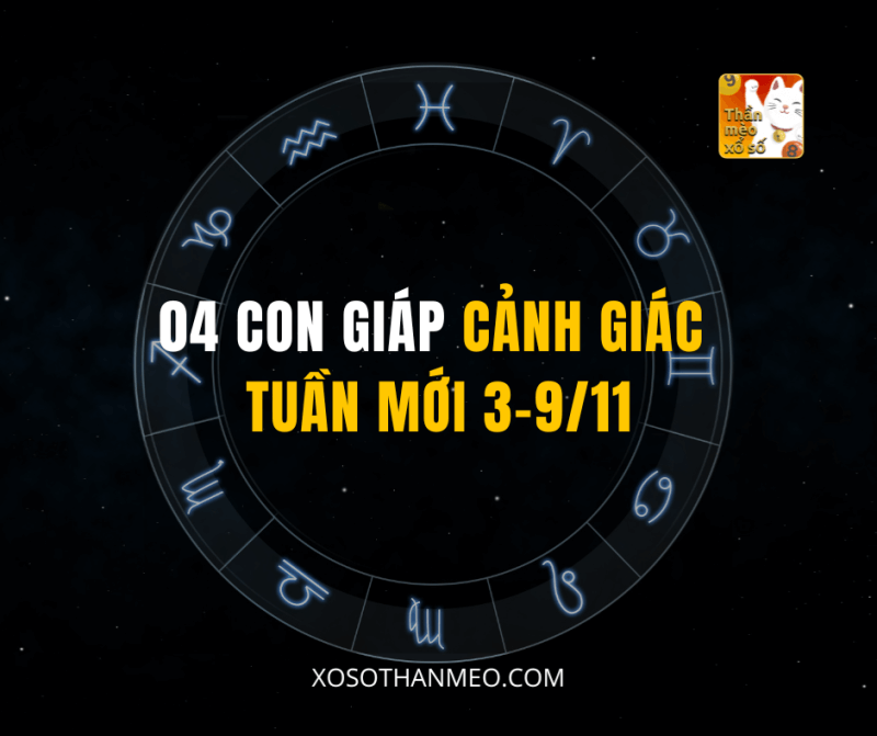 04 CON GIÁP CẢNH GIÁC TUẦN MỚI 3-9/11