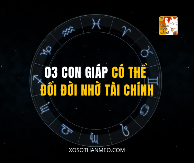 03 CON GIÁP CÓ THỂ ĐỔI ĐỜI NHỜ TÀI CHÍNH