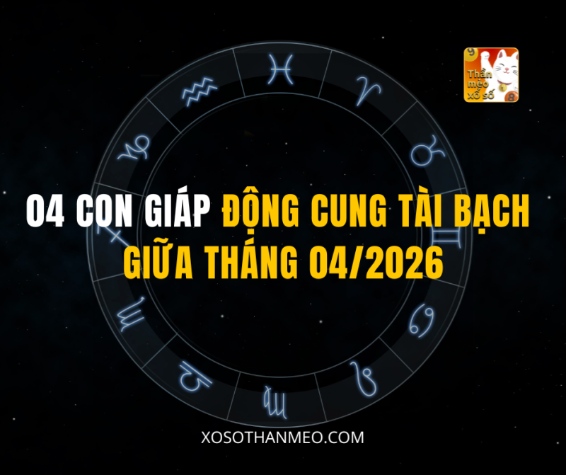 04 CON GIÁP ĐỘNG CUNG TÀI BẠCH GIỮA THÁNG 04/2026