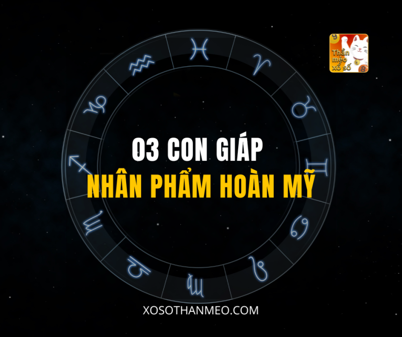 03 CON GIÁP NHÂN PHẨM HOÀN MỸ